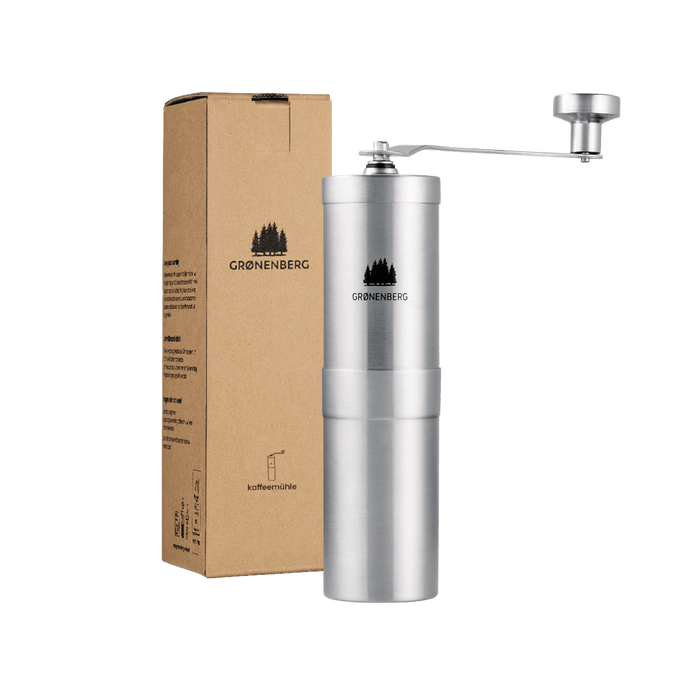Grønenberg manuelle Kaffeemühle aus Edelstahl