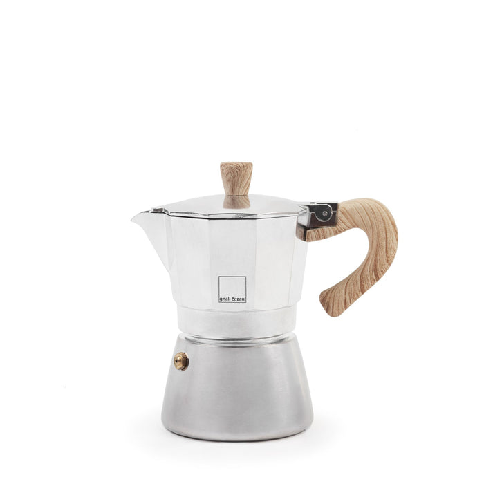 Gnali & Zani Venezia Espressokocher Aluminium, 3 Tassen