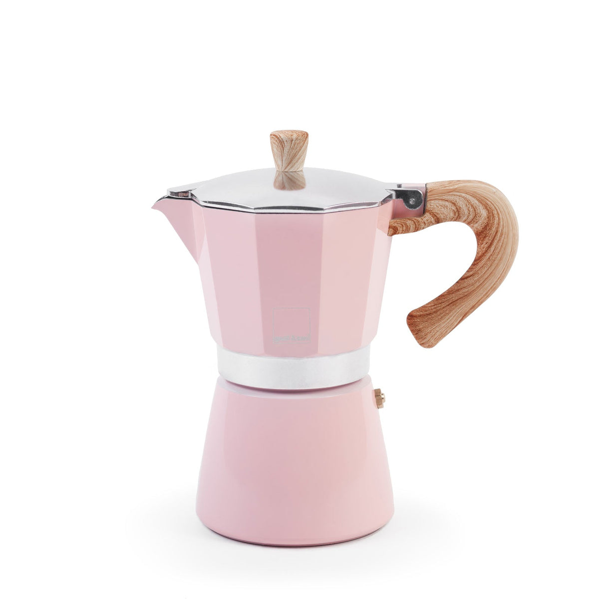 Gnali & Zani Venezia Espressokocher 6 Tassen in Pink