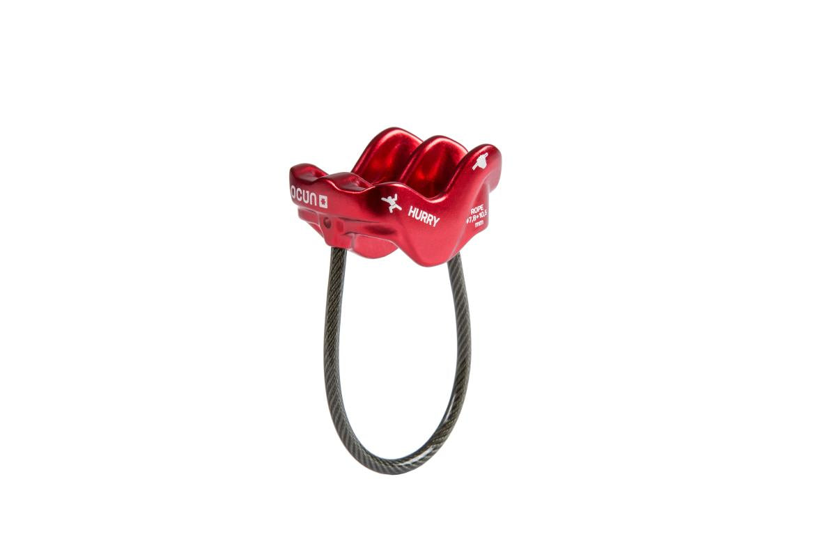 Ocun Hurry Sicherungsgerät rot