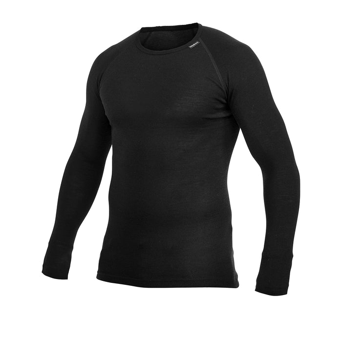 Woolpower Crewneck Lite Unisex Schwarz