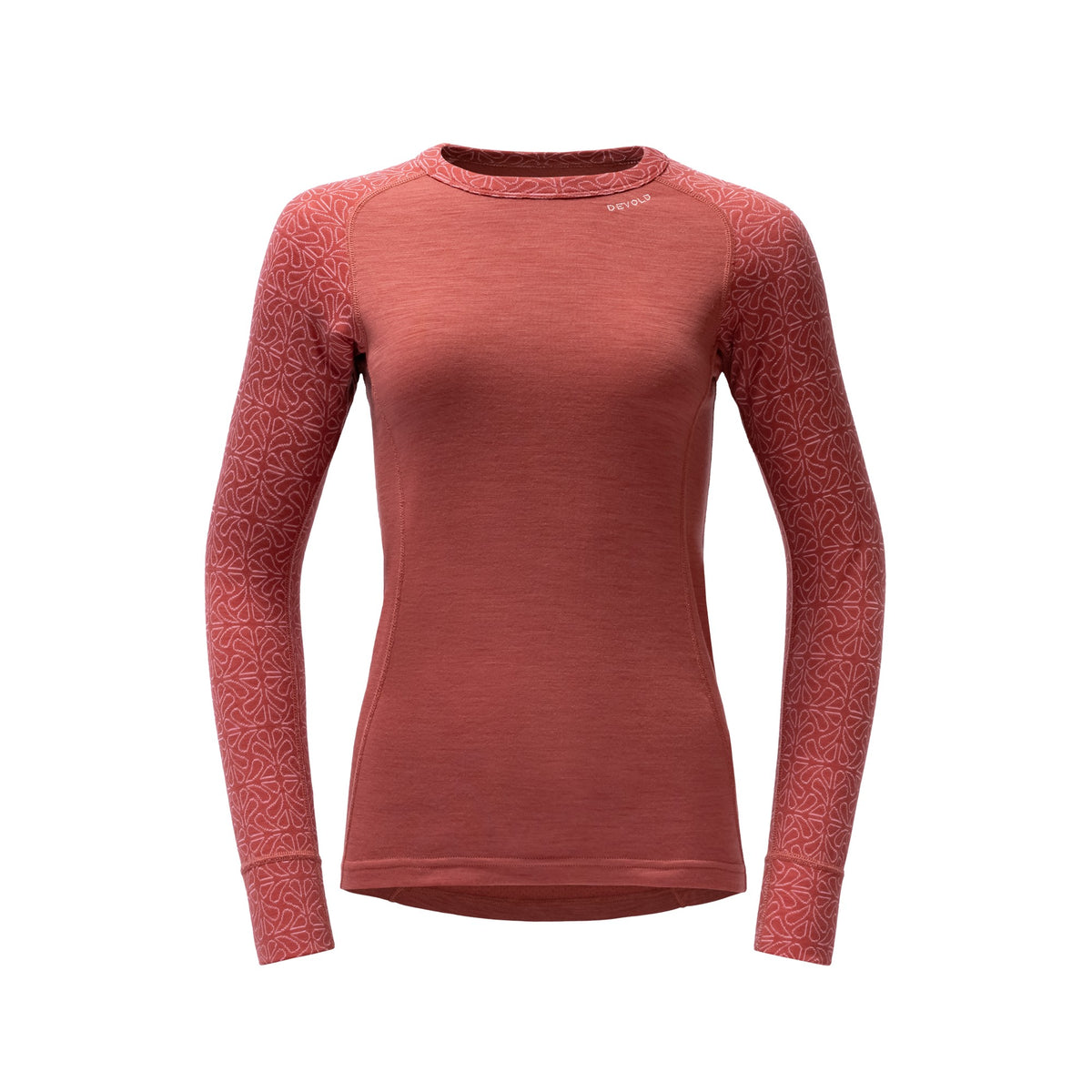 Devold Duo Active Merino 205 Shirt Damen Marsala Produktbild