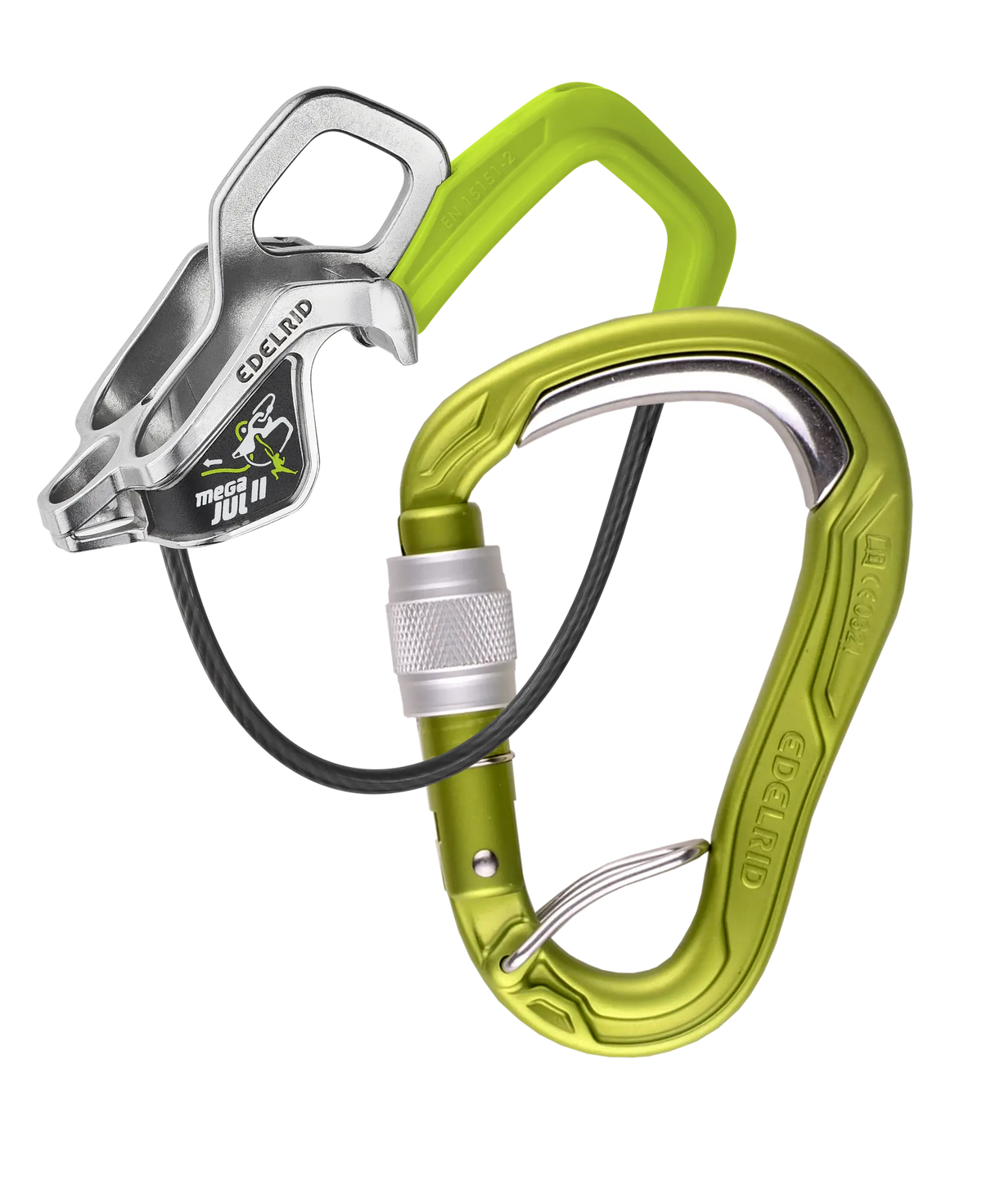 Edelrid Mega Jul Belay Kit Bulletproof Screw