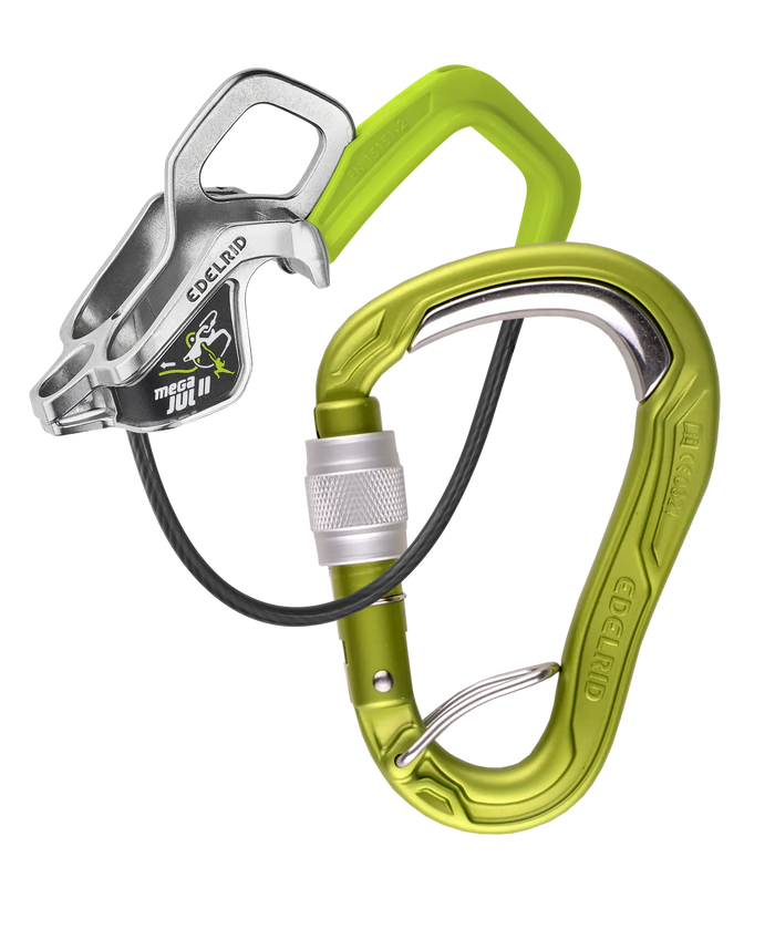 Edelrid Mega Jul Belay Kit Bulletproof Screw